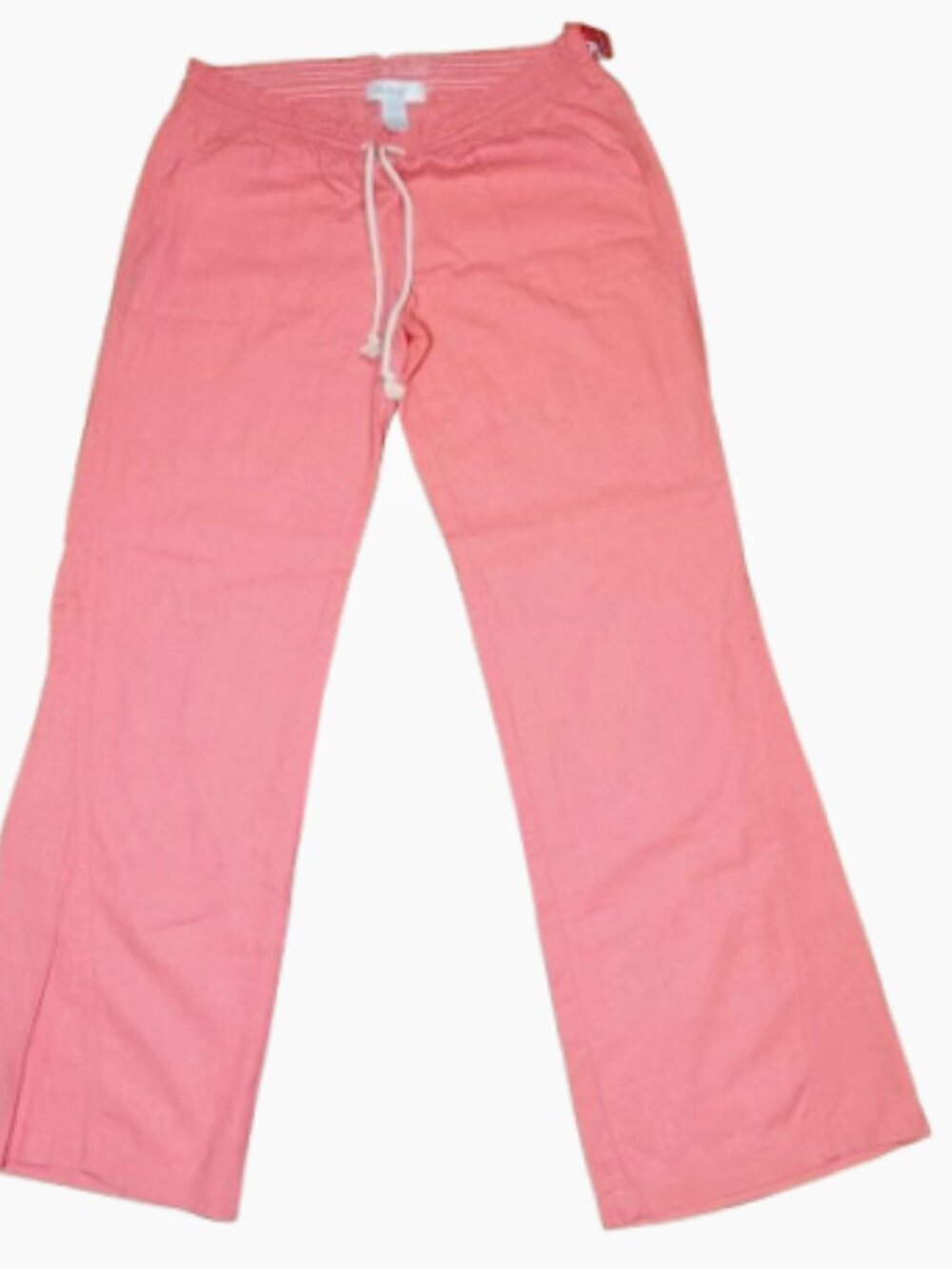 size large womans wide leg linen pants